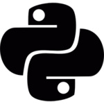 Thumb python language logotype
